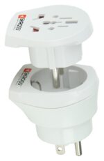 Reisadapter Combo - Wereld-naar-USA Geaard