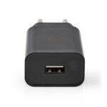 Oplader | 12 W | 1x 2.4 A | Outputs: 1 | USB-A | Geen Kabel Inbegrepen | Single Voltage Output | Zwart