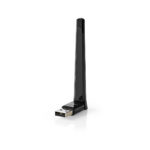 Netwerk-Dongel | Wi-Fi | AC600 | 2.4/5 GHz (Dual Band) | USB2.0 | Wi-Fi-snelheid totaal: 600 Mbps | Windows 10 / Windows 7 / Windows 8