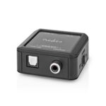 Digitale Audioconverter | 1-weg | Ingangen audio / video / data: DC Power / HDMI™ Input | Uitgangen audio / video / data: 1x Coax Audio / 1x TosLink Female | Automatisch | Antraciet