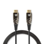 Actieve Optische High Speed HDMI™-Kabel met Ethernet | HDMI™ Connector | HDMI™ Connector | 4K@60Hz | 18 Gbps | 20.0 m | Rond | PVC | Zwart | Gift Box