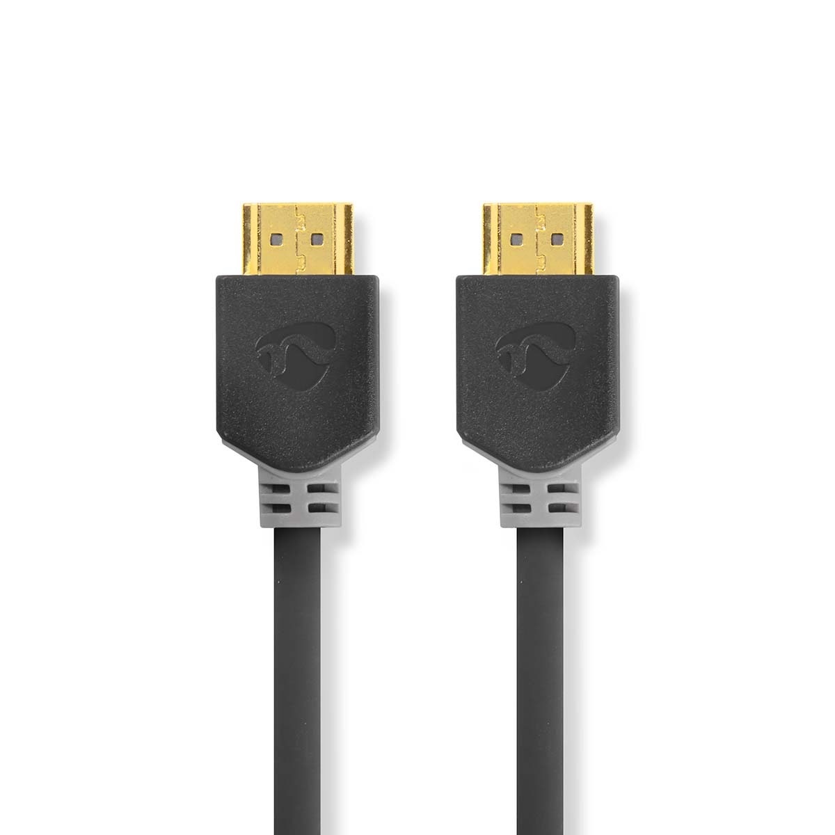 High Speed HDMI™-Kabel met Ethernet | HDMI™ Connector | HDMI™ Connector | 4K@60Hz | ARC | 18 Gbps | 7.50 m | Rond | PVC | Antraciet | Doos