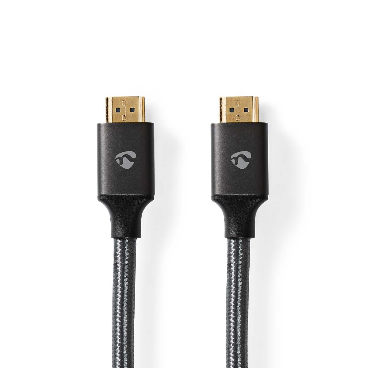 Ultra High Speed HDMI™-Kabel | HDMI™ Connector | HDMI™ Connector | 8K@60Hz | 48 Gbps | 3.00 m | Rond | 6.7 mm | Gun Metal Grijs | Cover Window Box