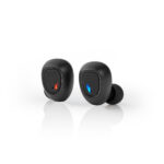 Volledig Draadloze Oordopjes | Bluetooth® | Maximale batterijduur: 5 uur | Drukbediening | Charging case | Draadloze oplaadcase | Ingebouwde microfoon | Ondersteuning voor spraakbesturing | Zwart
