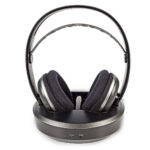 Draadloze TV-Koptelefoon | RF, frequentie 868 MHz | Over-Ear | Batterij 1 werkingstijd standaard verbruik: 660 min | 100 m | Digitale Audio | Zilver / Zwart