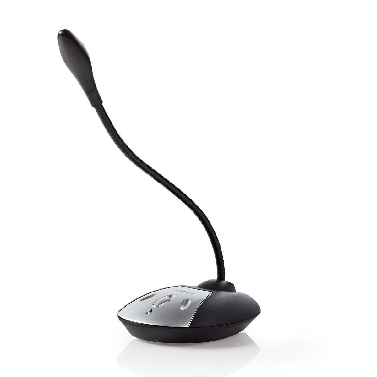 Microfoon | Apparaat: Desktop / Notebook | Bedraad | USB-A Male | Aan/uit knop | Koptelefoonoutput