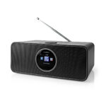 Internetradio | Tafelmodel | Bluetooth® / Wi-Fi | FM / Internet | 2.4 " | Kleurenscherm | 42 W | Afstandbestuurbaar | App-gestuurd | Koptelefoonoutput | Wekker | Slaaptimer | Zwart