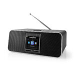 Internetradio | Tafelmodel | Bluetooth® / Wi-Fi | DAB+ / FM / Internet | 2.4 " | Kleurenscherm | 42 W | Afstandbestuurbaar | App-gestuurd | Koptelefoonoutput | Wekker | Slaaptimer | Zwart