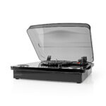 Platenspeler | 33 / 45 / 78 rpm | Riemaandrijving | 1x Stereo RCA | Bluetooth® | 18 W | Ingebouwde (voor) versterker | MP3 conversie | ABS / MDF | Zwart
