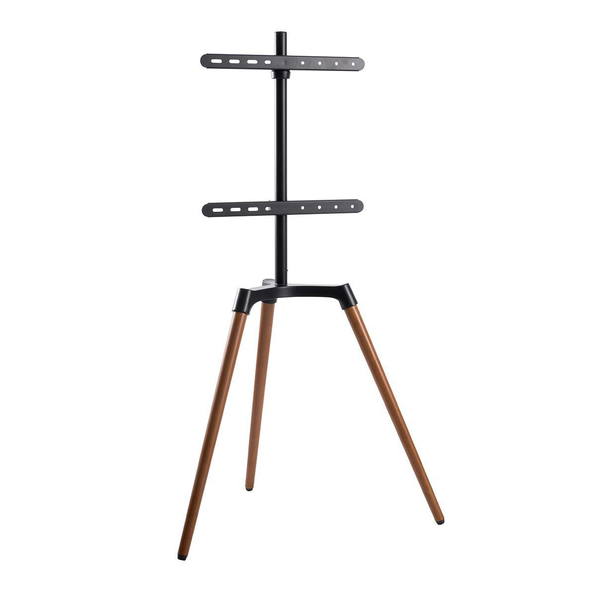 TV Vloerstandaard | 50 - 65 " | Maximaal schermgewicht: 35 kg | Scandinavian Design | Draaibaar | Anti-omval-riem | Snap-lock | Aluminium / Staal | Zwart