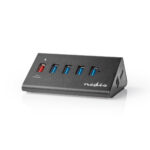 USB-Hub | USB Micro-B Female | USB-A Female | 5-Poorts poort(en) | QC3.0 / USB 3.2 Gen 1 | Netvoeding / USB Gevoed | 5 Gbps | 5x USB