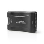 HDMI™-Converter | SCART Female | 1x HDMI™ Output | 1-weg | 1080p | 1.2 Gbps | ABS | Zwart