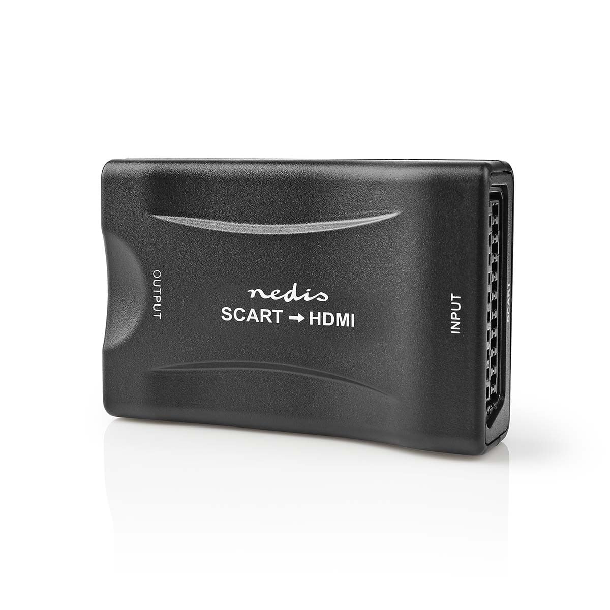 HDMI™-Converter | SCART Female | 1x HDMI™ Output | 1-weg | 1080p | 1.2 Gbps | ABS | Zwart