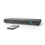 HDMI™ Matrix-Switch | 4 x 2-Poorts poort(en) | 4x HDMI™ Input | 2x 3.5 mm / 2x HDMI™ Output / 2x TosLink | 4K@60Hz | 18 Gbps | Afstandbestuurbaar | Metaal | Antraciet