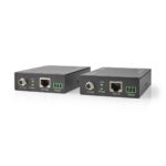 HDMI™-Extender | Over Cat6 | tot 60 m | 4K@60Hz | 18 Gbps | Metaal | Antraciet