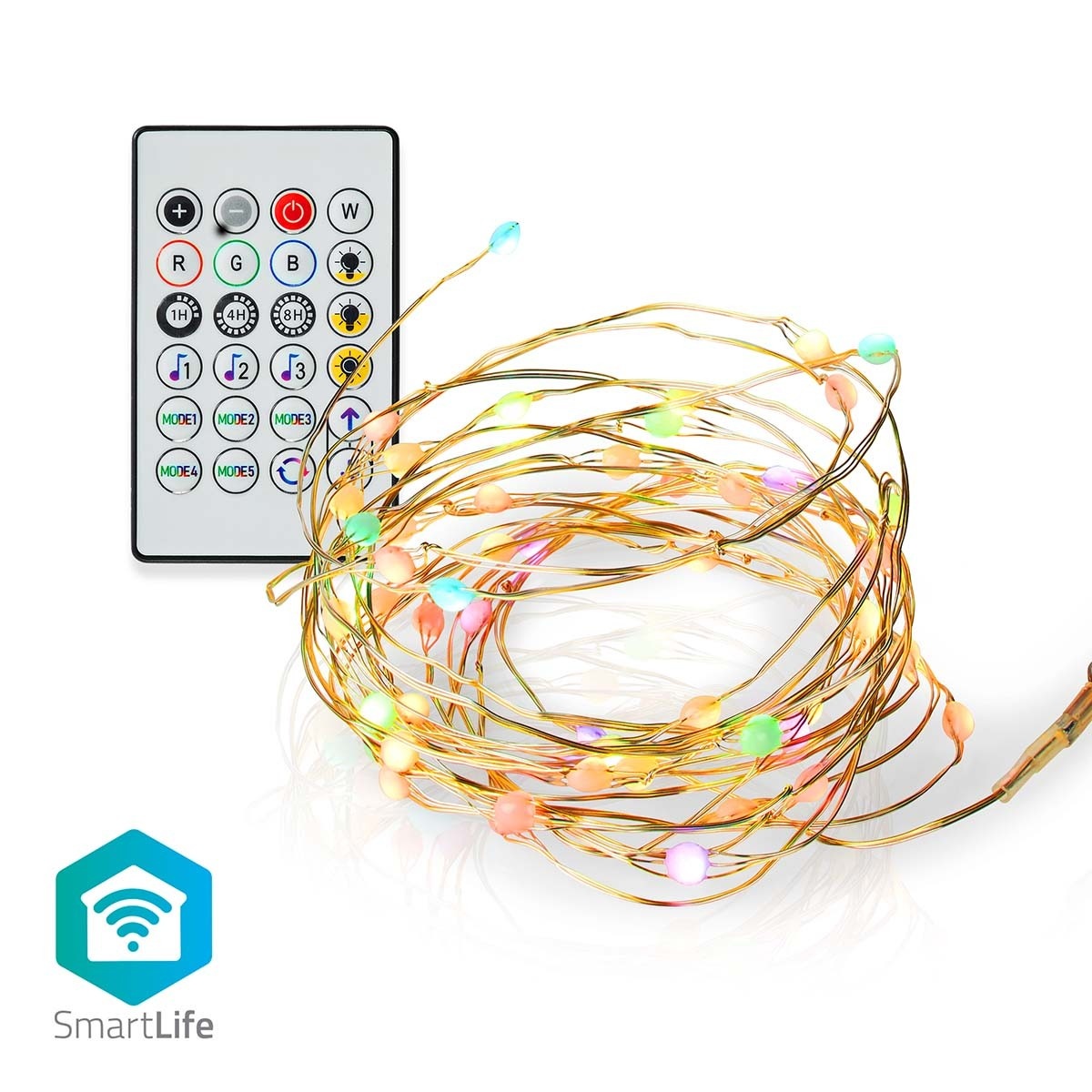 SmartLife LED Strip | Meerkleurig | SMD | 5.00 m | IP20 | 2700 - 6500 K | 400 lm | Android™ / IOS