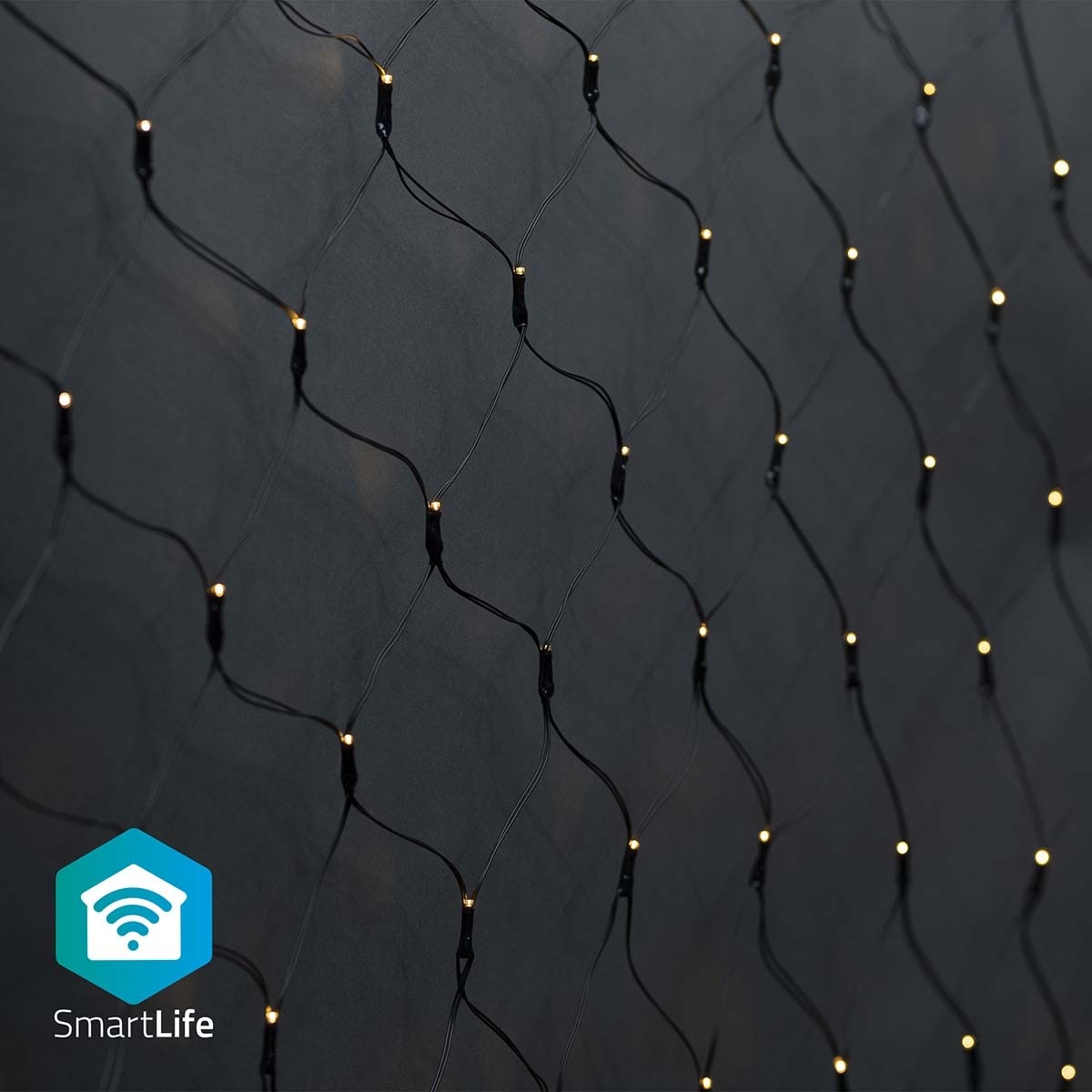 SmartLife-kerstverlichting | Net | Wi-Fi | Warm Wit | 400 LED's | 3.00 m | 3 x 3 m | Android™ / IOS