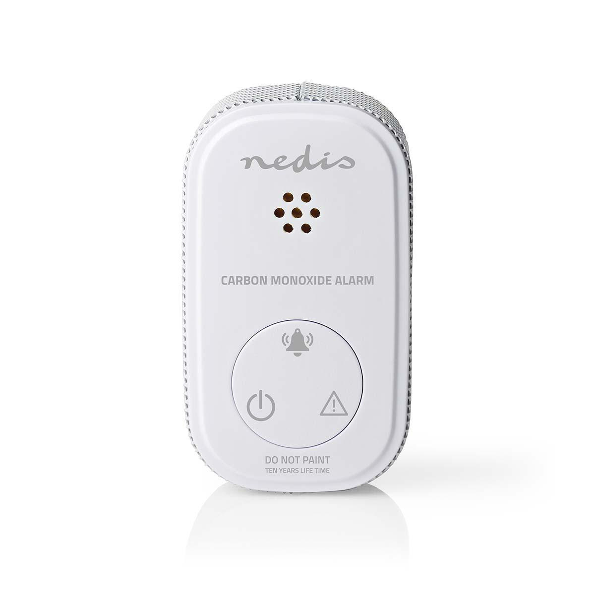 Nedis compacte koolmonoxidemelder - Lithium 10 jaar accu - EN 50291