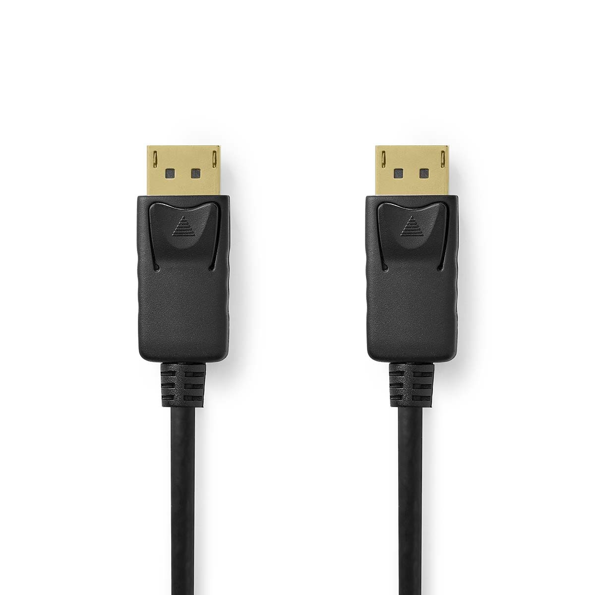 DisplayPort-Kabel | DisplayPort Male | DisplayPort Male | 8K@60Hz | Verguld | 3.00 m | Rond | PVC | Zwart | Doos