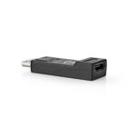 DisplayPort-Adapter | DisplayPort Male | HDMI™ Output | 1080p@60Hz | Vernikkeld | Recht | Rond | ABS | ABS | Zwart | Doos