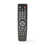 Universele Afstandsbediening | Programmeerbaar | 10 Apparaten | Geheugenknoppen / TV-gids Knop | Infrarood | Zwart