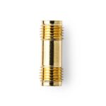 SMA-Adapter | SMA Female | SMA Female | Verguld | 50 Ohm | Recht | PVC | Goud | 2 Stuks | Doos