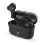 Volledig Draadloze Oordopjes | Hybrid (ENC + ANC) | Bluetooth® | Batterij 1 werkingstijd standaard verbruik: 2160 min | Aanraakbediening | Charging case | Draadloze oplaadcase | Ingebouwde microfoon | Ondersteuning voor spraakbesturing | Zwart