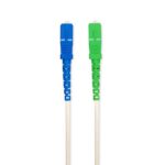 Glasvezel Patchkabel | SMF (Single Mode Phase) | SC/APC | SC/UPC | 100 Gbps | 2.00 m | Wit | Doos