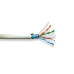 CAT6 Netwerkkabel Rol | Stranded | F/UTP | Koper | 50.0 m | Binnenshuis | Rond | LSZH | Grijs | Trekdoos