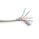 CAT6a Netwerkkabel Rol | Solid | SF/UTP | Koper | 305 m | Binnenshuis | Rond | LSZH | Grijs | Trekdoos
