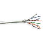 CAT7 Netwerkkabel Rol | Solid | S/FTP | Koper | 100 m | Binnenshuis | Rond | LSZH | Grijs | Trekdoos