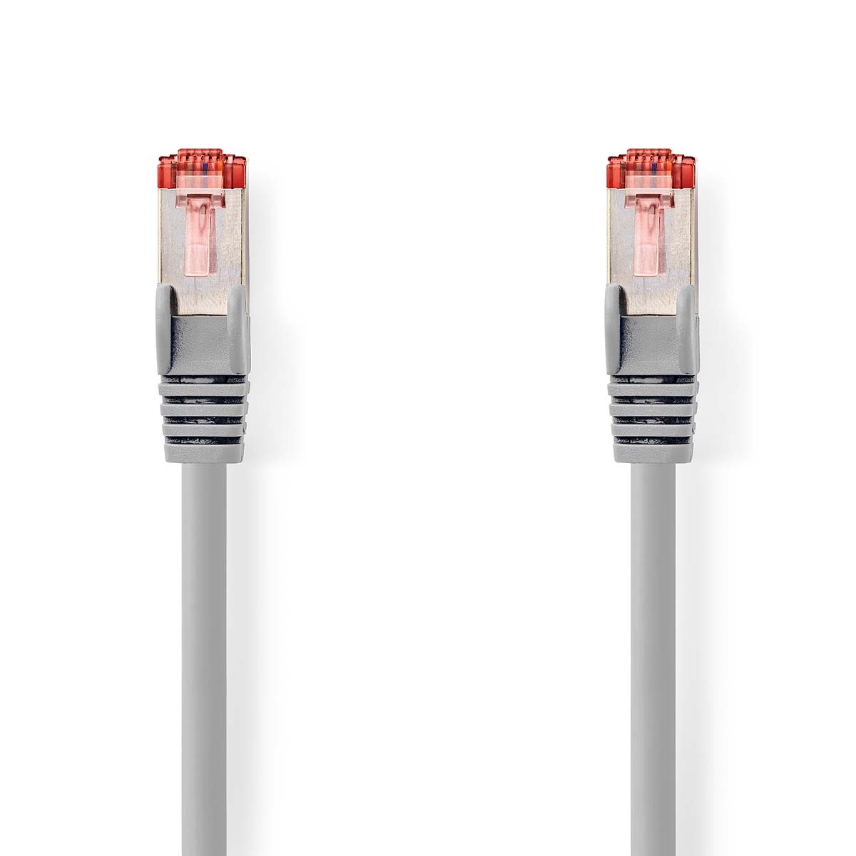 CAT6 Netwerkkabel | RJ45 Male | RJ45 Male | S/FTP | 10.0 m | Binnenshuis | Rond | LSZH | Grijs | Doos