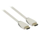 Bandridge HDMI kabel - versie 1.4 (4K 30Hz) / wit - 1 meter