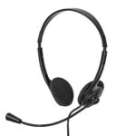 PC-Headset | On-Ear | Stereo | USB Type-A / USB Type-C™ | Opvouwbare microfoon | Zwart