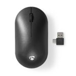 Muis | Draadloos | Stille muis | 1200 dpi | Aantal knoppen: 3 | Tweehandig