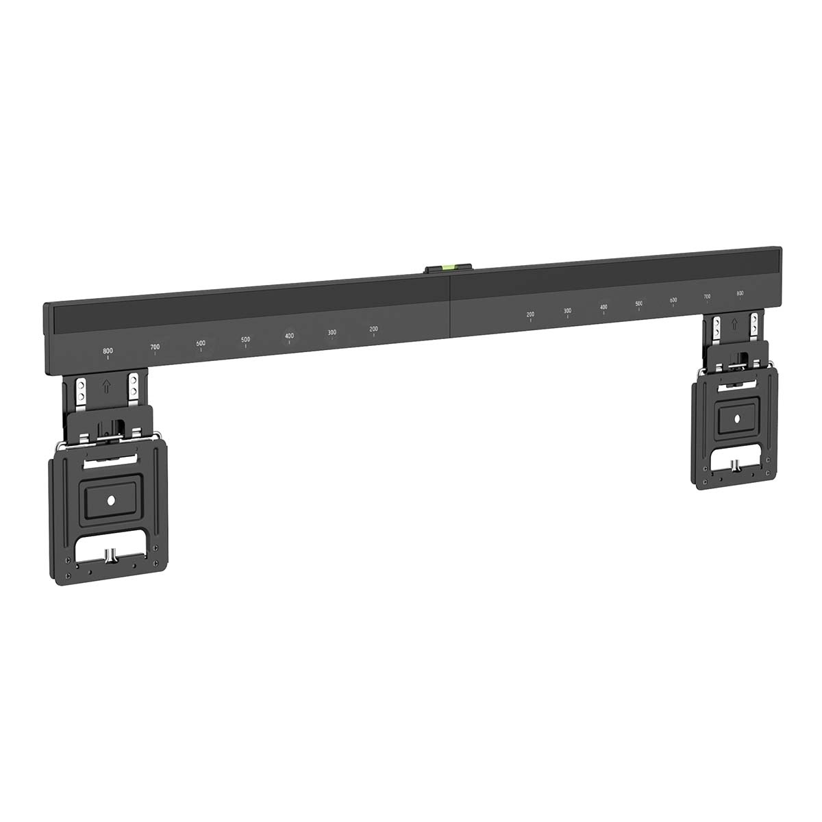 Vaste TV-Muurbeugel | 43 - 100 " | Maximaal schermgewicht: 75 kg | Minimale muurafstand: 9.50 mm | Staal | Zwart