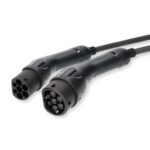 Kabel voor elektrische voertuigen | Cable Type 2 | 32.0 A | 22000 W | 3-fasen | 5.00 m | Zwart | Gift Box