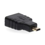 HDMI™-Adapter | HDMI™ Micro-Connector | HDMI™ Output | Verguld | Recht | ABS | Zwart | 1 Stuks | Doos