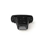 HDMI™-Adapter | HDMI™ Connector | DVI-D 24+1-Pins Female | Verguld | Recht | ABS | Zwart | 1 Stuks | Doos