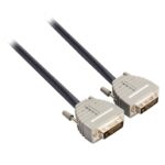 DVI Kabel DVI-D 24+1-Pins Male - DVI-D 24+1-Pins Male 2.00 m Blauw