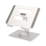 Tablet Standaard | Draai- en Kantelbaar | Zilver