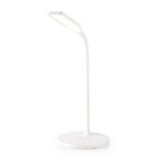 LED-Bureaulamp met Draadloze Lader | Dimmer - Op Product | LED | 15 W | Met dimfunctie | Koel Wit / Natuurlijk Wit / Warm Wit | 2700 - 6500 K