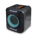 Bluetooth® Party Speaker | Batterij 1 werkingstijd standaard verbruik: 300 min | 150 W | Handvat | Feestverlichting | Equalizer | Oranje / Zwart