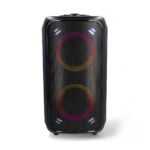 Bluetooth® Party Speaker | Batterij 1 werkingstijd standaard verbruik: 300 min | 240 W | Handvat | Feestverlichting | Equalizer | Oranje / Zwart