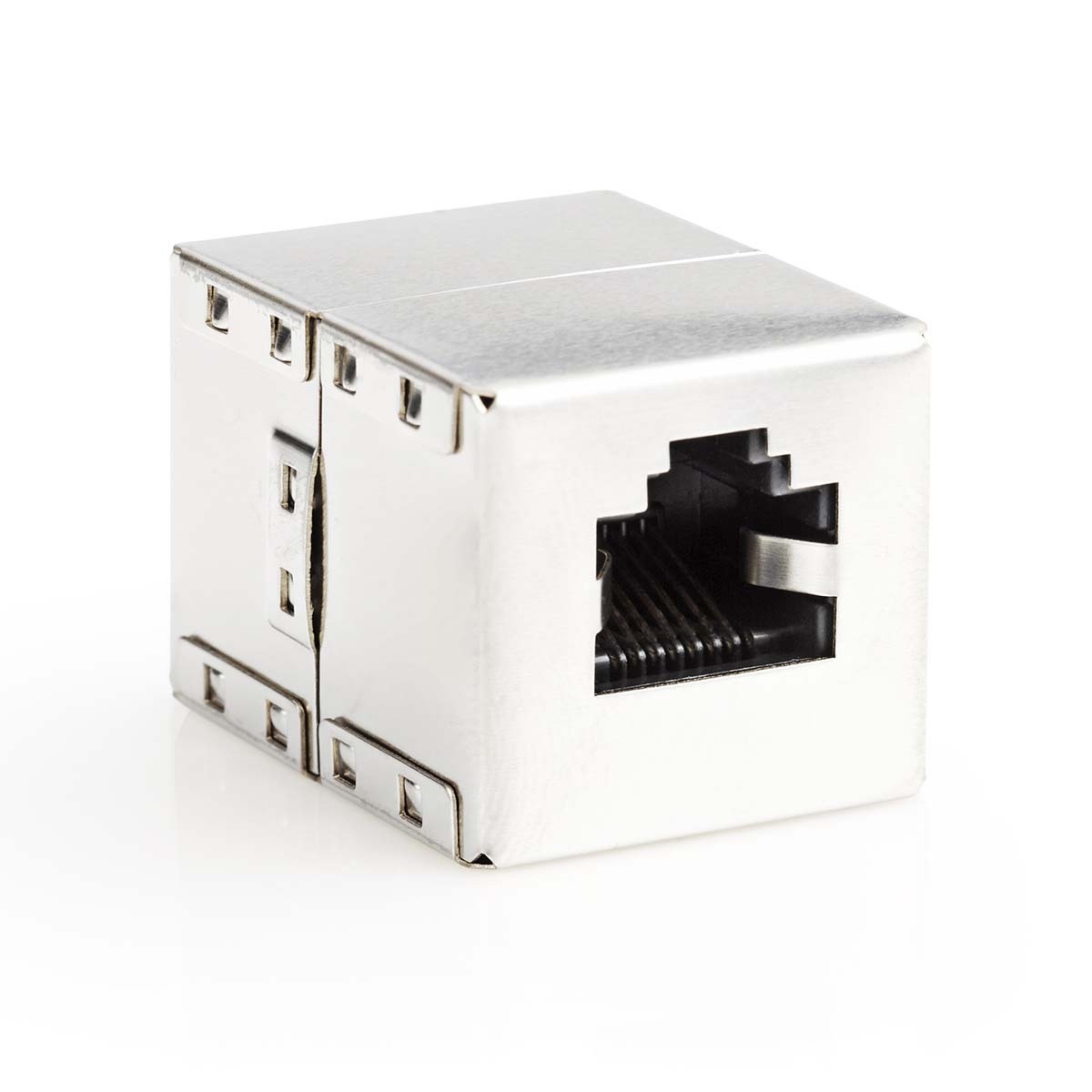 Netwerkkoppeling | CAT5e / CAT6 | Afgeschermd | RJ45 Female | RJ45 Female | Recht | Metaal | Doos