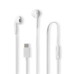 Bedrade Koptelefoon | USB-C™ | Kabellengte: 1.20 m | Ingebouwde microfoon | Volumebediening | Wit