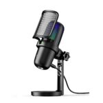 Streaming- en Gamingmicrofoon | Apparaat: Desktop / Notebook | USB Type-A | Aan/uit knop | POP Filter