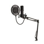 Streaming- en Gamingmicrofoon | Apparaat: Desktop / Notebook | USB Type-A | Aan/uit knop | POP Filter