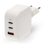 Oplader | 70 W | GaN | PD3.0 | 1.5 / 2.25 / 2.5 / 3.0 / 3.5 A | Outputs: 3 | USB-A / 2x USB-C™ | Automatische Voltage Selectie | Wit