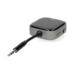Bluetooth® Zender / Ontvanger | Ingangen audio / video / data: 3.5 mm | Uitgangen audio / video / data: 1x 3.5 mm | SBC | Maximaal 2 Apparaten | Batterij 1 werkingstijd standaard verbruik: 780 min | Zwart